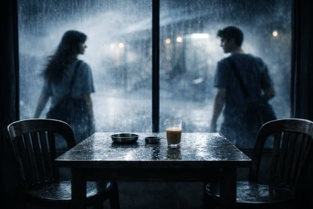 Artwork for Monsoon of Longing - A Table for Strangers